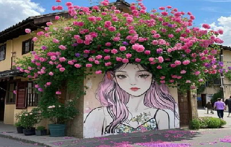 师宗怎么设计网红打卡墙绘