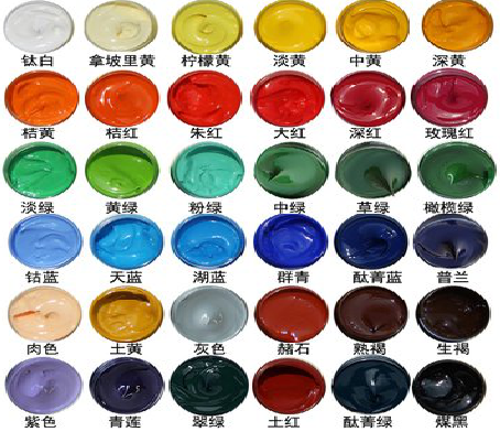 师宗墙绘颜色的选择有讲究。