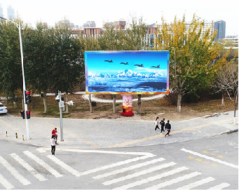 师宗户外大屏广告投放要点。